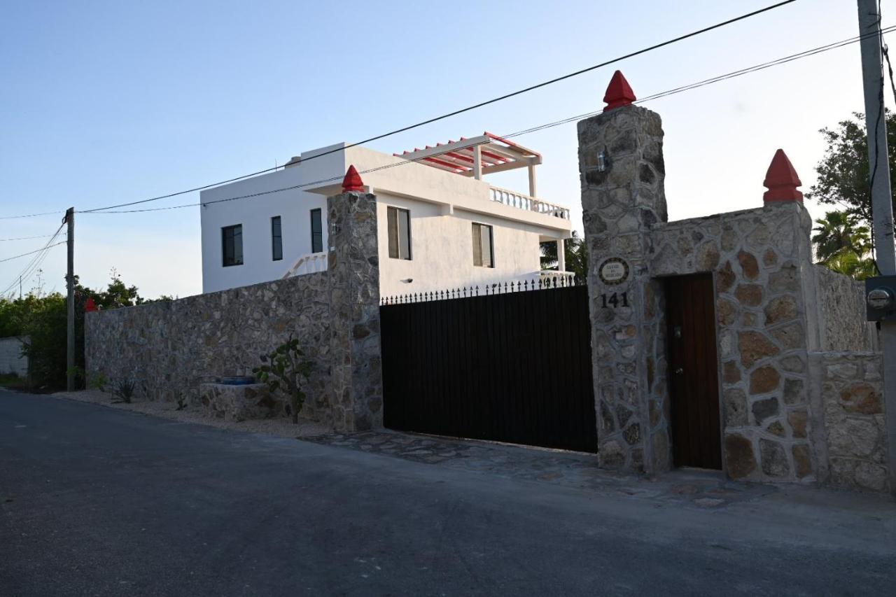 La Casa Del Mexicano Celestun Extérieur photo